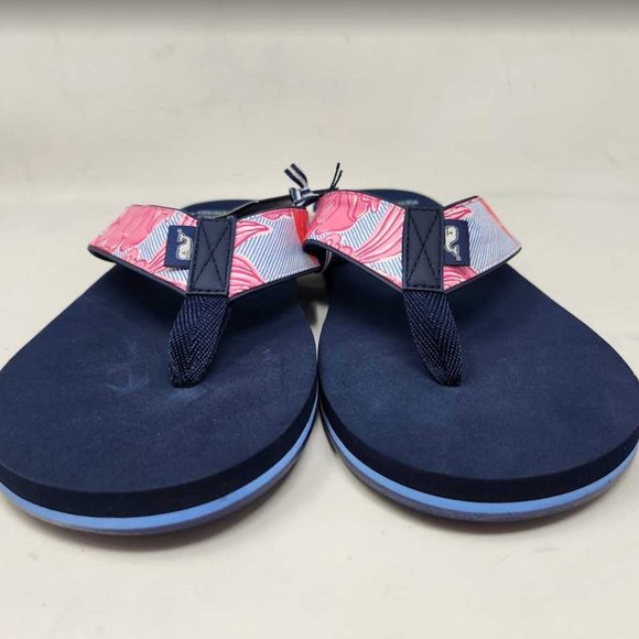 Men\'s 9 10 11 12 Vineyard Vines Kentucky Derby roses & posies flip flops sandals main image 7